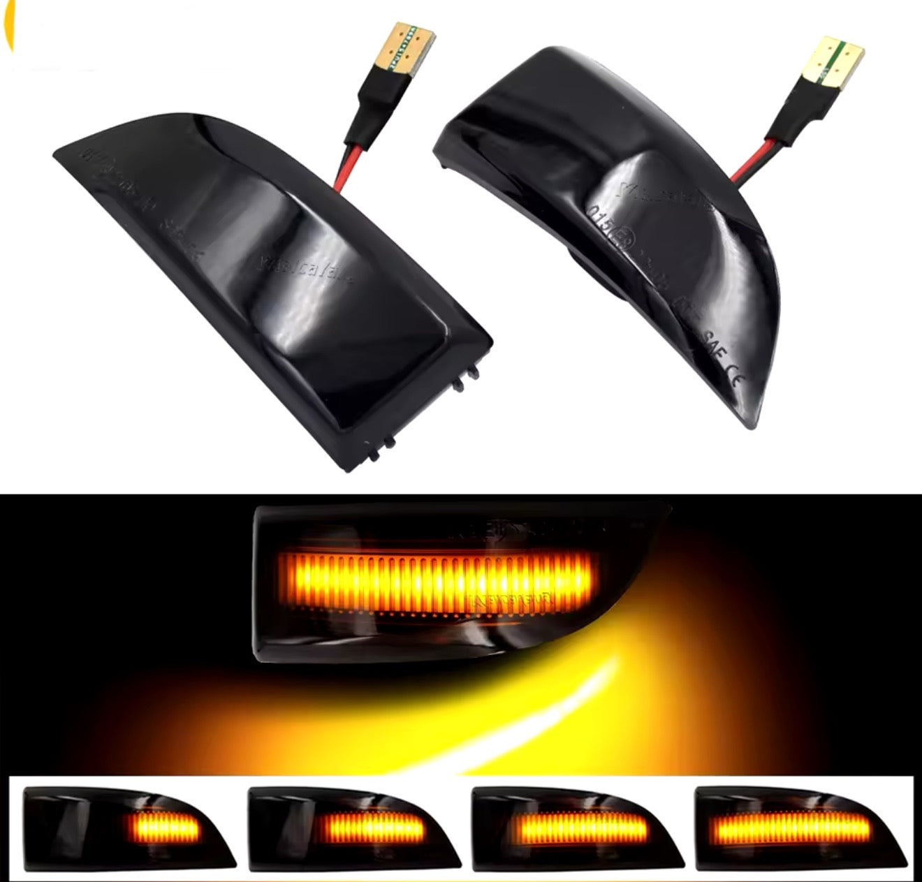 Clignotant dynamique rétroviseur Renault Megane MK3 Scenic