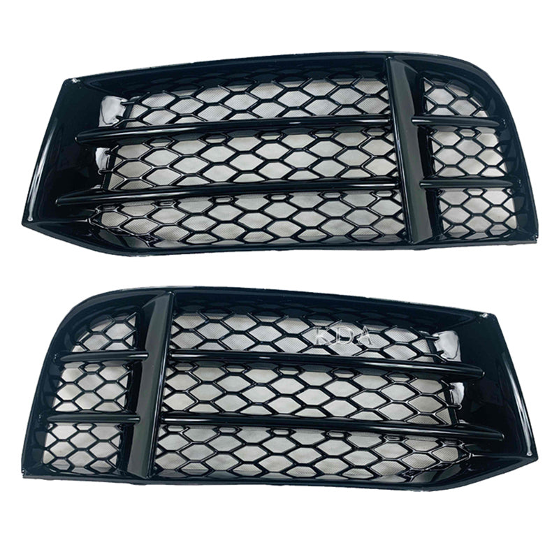 Grille de pare-chocs avant antibrouillard en nid d'abeille pour Audi RS5 2013-2016