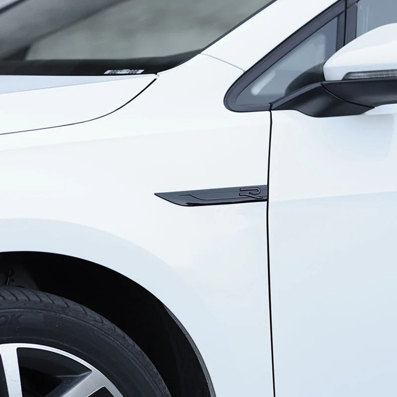 embleme lateral GOLF R NOIR