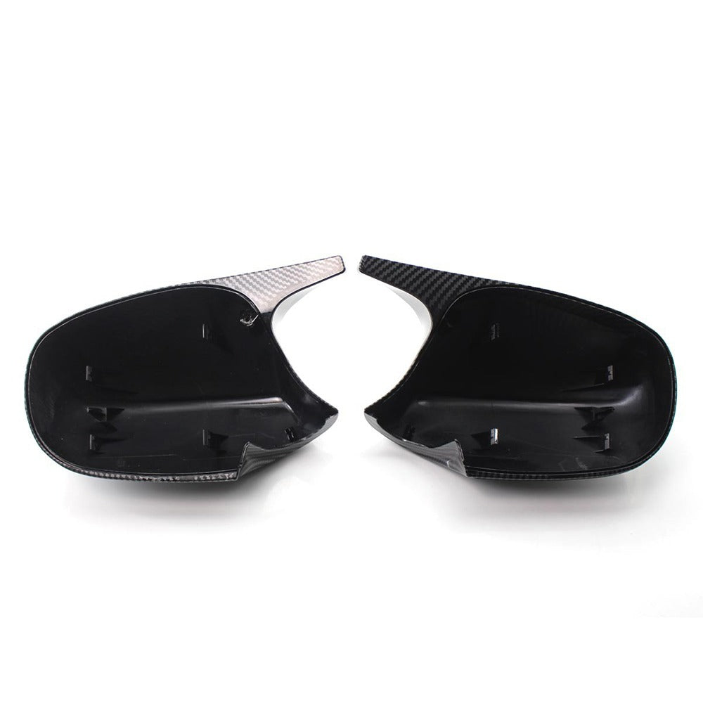 Coque rétroviseur Série 1 et 3 E90 E91 E92 E93 E81 E87 E82 E88 couleur CARBONE ou NOIR brillant