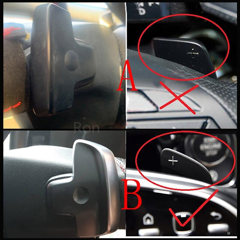 extension palette volant pour Mercedes Benz 15-21 A B C E GLE classe W176 W205 W246 C117 W218