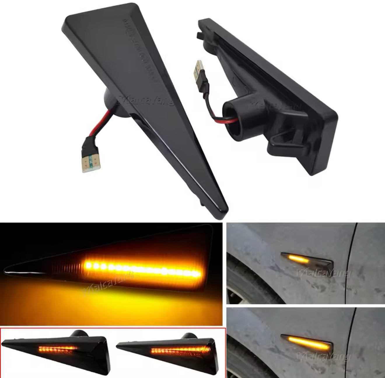 Clignotant Latéral pour Renault Megane CC Espace Scenic Wind Avantime Thalia 2