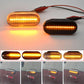 Clignotants LED dynamiques latéral noir ou blanc Volkswagen, Bora, Golf 3/4, Passat 3B, Polo 6N, Sharan, Vento T5, Ibiza