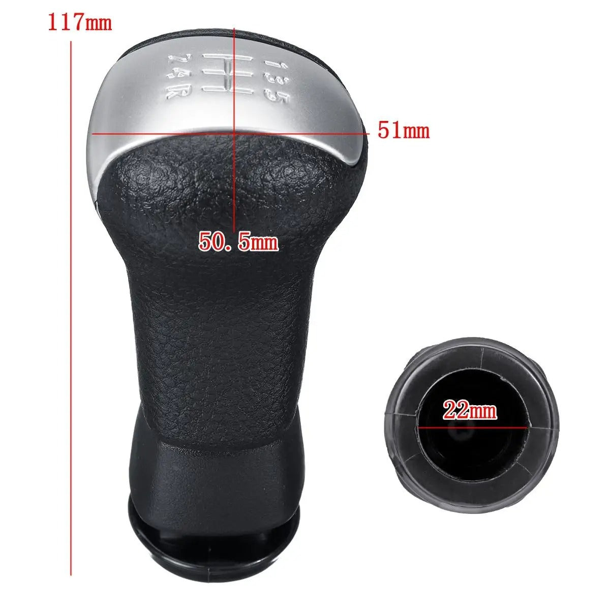 Pommeau de levier de vitesse manuel à 5 vitesses, pour Nissan Qashqai J10 x-trail 2006-2013