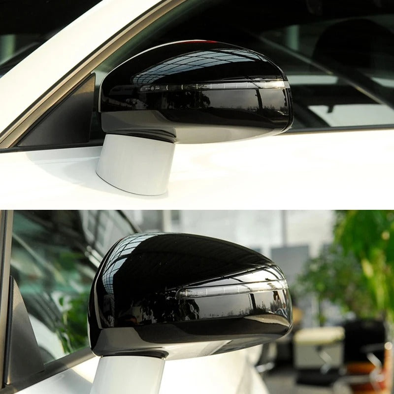 coque de rétroviseur couleurs carbon pour AUDI TT TTS TTRS MK2 8J R8 42 noir brillant ou carbon