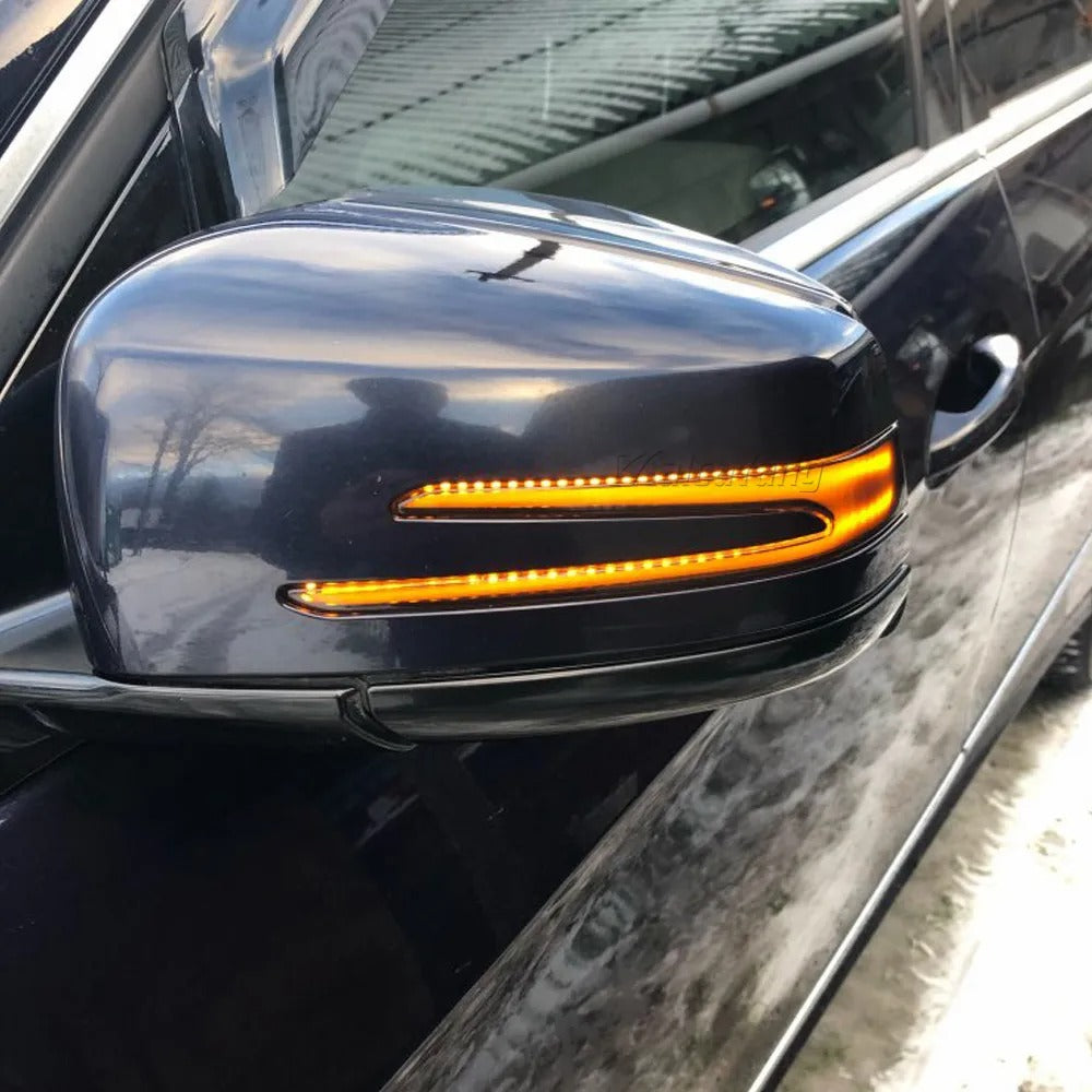 Clignotant dynamique rétroviseur LED pour Mercedes Benz W204, CLA, A, B, C, E, S, GLA, GLK, CLS, classe, W176, W212