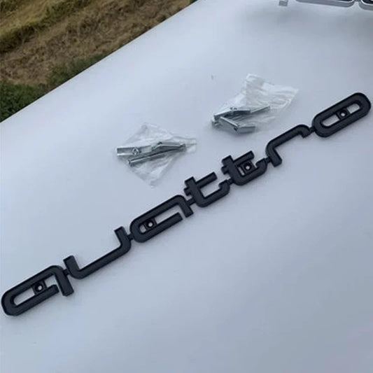 Badge emblème de calandre pour AUDI Quatrro RS6 S3 S5 S7 Q4 Q5 RS7 A6 RS4 A7 A8 Q3 A3 A4 A5 Q7 RS3 RS5
