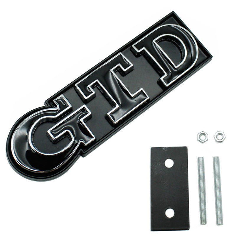 emblème calandre VW GTD Polo Golf 4 5 6 7 GTD MK4 MK5 MK6 MK7