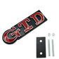 emblème calandre VW GTD Polo Golf 4 5 6 7 GTD MK4 MK5 MK6 MK7