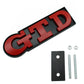 emblème calandre VW GTD Polo Golf 4 5 6 7 GTD MK4 MK5 MK6 MK7