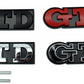 emblème calandre VW GTD Polo Golf 4 5 6 7 GTD MK4 MK5 MK6 MK7