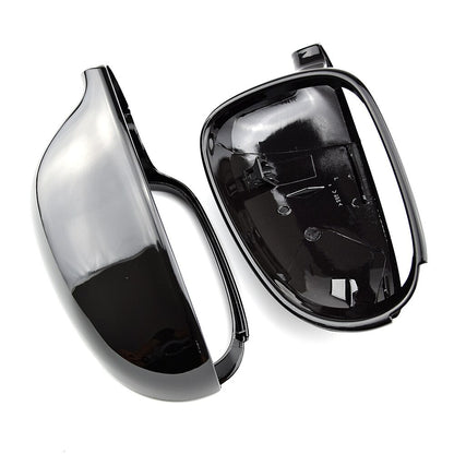 coque rétroviseur pour VW GOLF 5 V, MK5 GTI, Jetta, Passat B5.5 ou B6, EOS, Sharan couleur NOIR brillant ou CARBONE